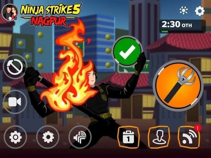 Fighting through Nagpur streets Ninja Strike Nagpur story mode gameplay